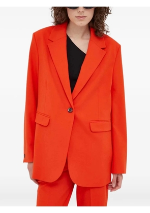SAMSOE SAMSOE single-breasted blazer - Orange