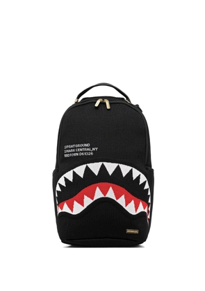 Sprayground shark-graphic backpack - Black
