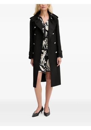 Morgan belted trench coat - Black