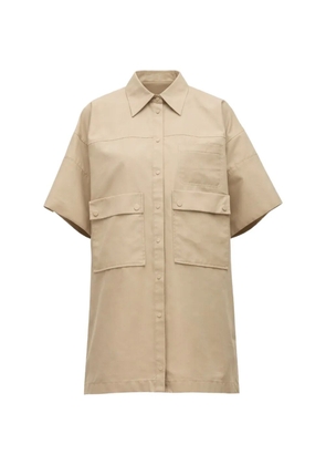 3.1 Phillip Lim cargo mini dress - Neutrals