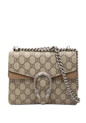 Gucci Pre-Owned 2016-2026 Small GG Supreme Dionysus crossbody bag - Brown