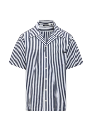 Dolce & Gabbana striped pocket shirt - Blue