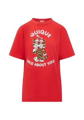 Kenzo cartoon T-shirt - Red