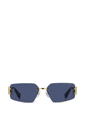 Marc Jacobs Eyewear rectangle-frame sunglasses - Gold