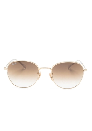 Ray-Ban metallic pantos-frame sunglasses - Gold