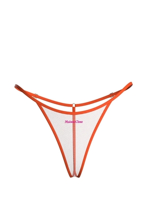 Maison Close Panorama micro thong - Neutrals