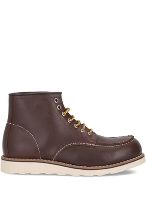 BEKK Fondo Bross lace-up biker boots - Brown