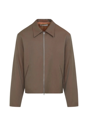 OUR LEGACY Mini zipped jacket - Brown