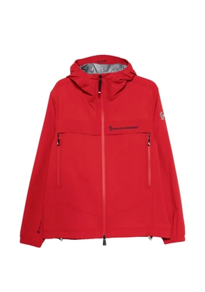 Moncler Grenoble hooded zip jacket - Red