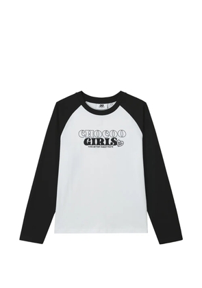 CHOCOOLATE long-sleeve T-shirt - White