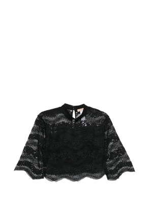TWINSET laced blouse - Black