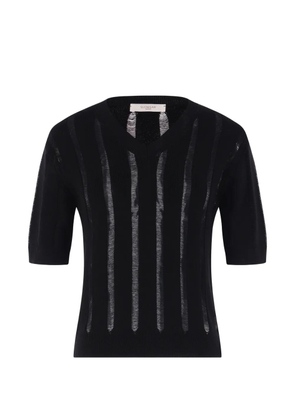 Zanone crew-neck T-shirt - Black