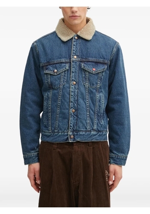 Human Made sherpa collar jacket - Blue