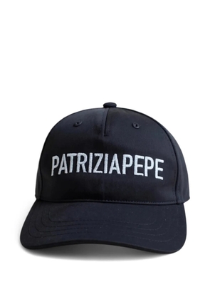 Patrizia Pepe logo-embroidered baseball cap - Black