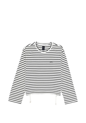 Juun.J striped T-shirt - White