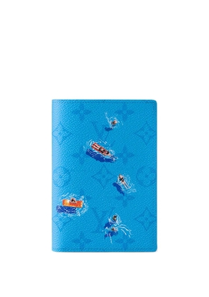 Louis Vuitton Pre-Owned monogram passport cover - Blue