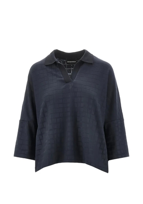 Emporio Armani polo-collar T-shirt - Blue