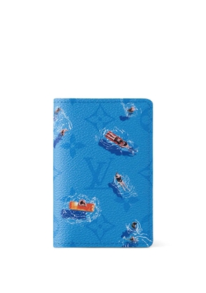 Louis Vuitton Pre-Owned monogram Pocket Organizer wallet - Blue