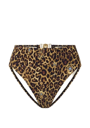 Camilla high waist bikini bottom - Brown
