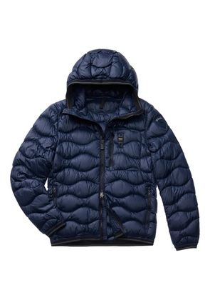 Blauer hooded quilted jacket - Blue