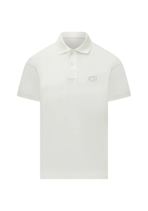 Emporio Armani logo polo shirt - White