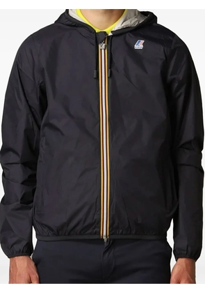 K-Way Jacques Plus hooded reversible zip-up jacket - Blue