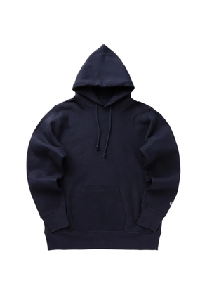 Champion logo-detail drawstring hoodie - Blue