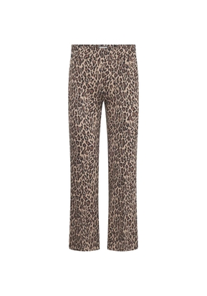 Seductive animal-print trousers - Neutrals