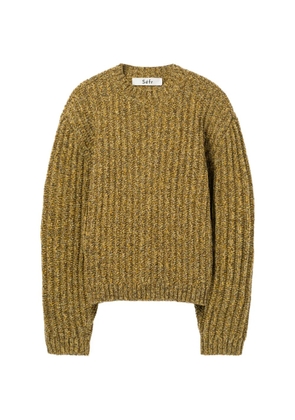 Séfr Makaya textured sweater - Green
