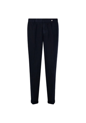 Myths elasticated-waist trousers - Blue