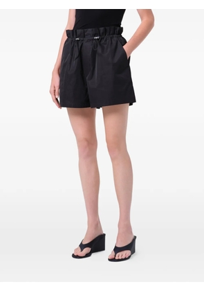 AGOLDE Lydia drawstring-fastening shorts - Black