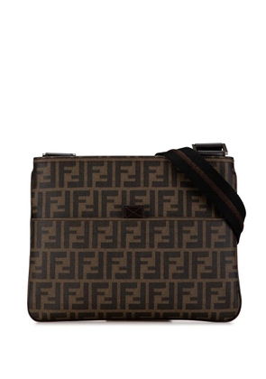 Fendi Pre-Owned 2000-2010 Zucca Coated Canvas crossbody bag - Brown