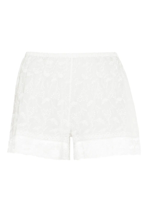 ERES Floralie shorts - White