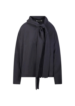 Studio Nicholson Colt tie neck top - Blue