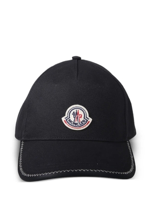 Moncler logo-patch baseball cap - Black