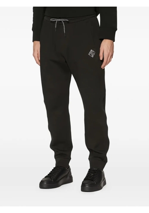 Armani Exchange drawstring track pants - Black