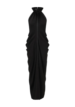 OUDE WAAG halterneck maxi dress - Black