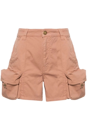 PINKO mid-rise cargo shorts - Brown