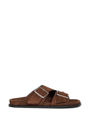 ALOHAS suede mules - Brown