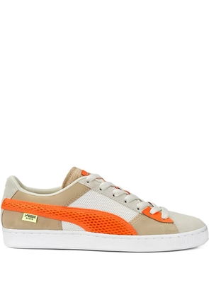 PUMA suede-panel sneakers - Neutrals