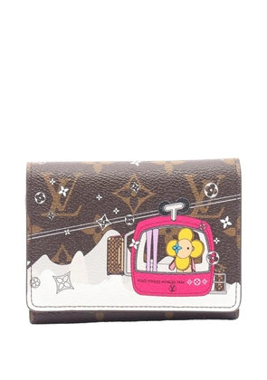 Louis Vuitton Pre-Owned 2019 Monogram Portefeuille Victorine small wallets - Brown