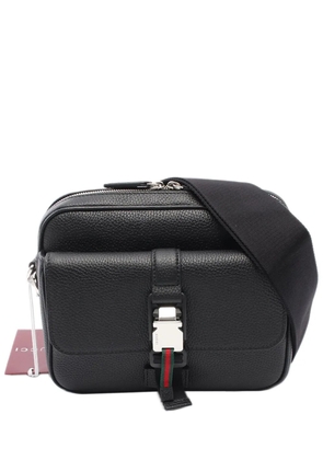 Gucci Pre-Owned 2016-2026 Small Soft Grainy Calfskin Web crossbody bag - Black