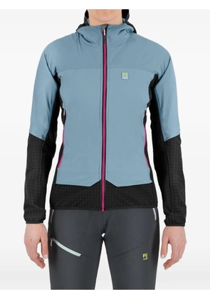 KARPOS Alagna Plus 2.0 W hooded textured-pannels jacket - Blue