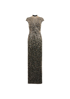 Jenny Packham TREASURE beaded maxi dress - Black