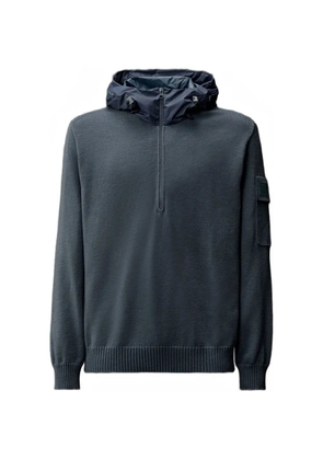C.P. Company Metropolis half-zip hooded sweater - Blue