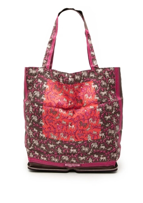 Hermès Pre-Owned 2008 Chasse en Inde Silky Pop tote bag - Pink