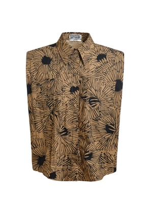 Essentiel Antwerp floral-print shirt - Neutrals