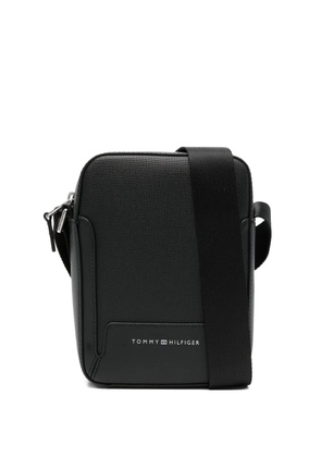 Tommy Hilfiger mini logo messenger bag - Black