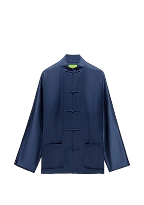 Shanghai Tang silk jacket - Blue