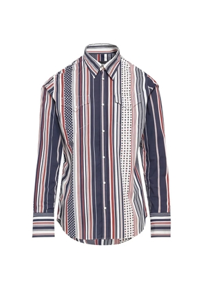 DSQUARED2 striped shirt - Blue